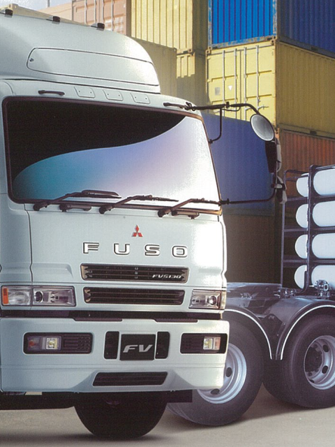 Mitsubishi FV 50 ton in CNG